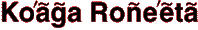 Ko'aga Ro�e'eta